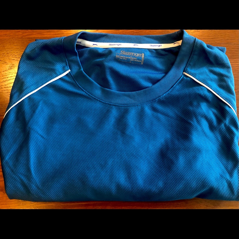 Slazenger, blue color and size is XXL